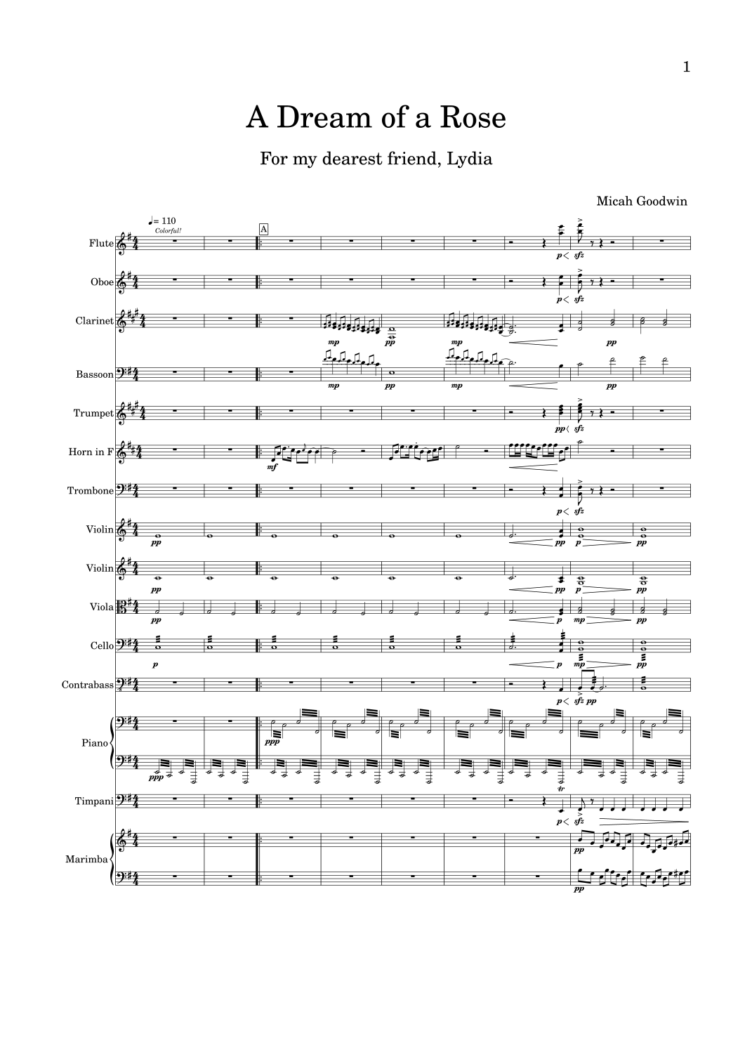 A Dream of a Rose by M. Goodwin Full Orchestra (玫瑰之梦 - M. Goodwin 管弦乐团) - 预览