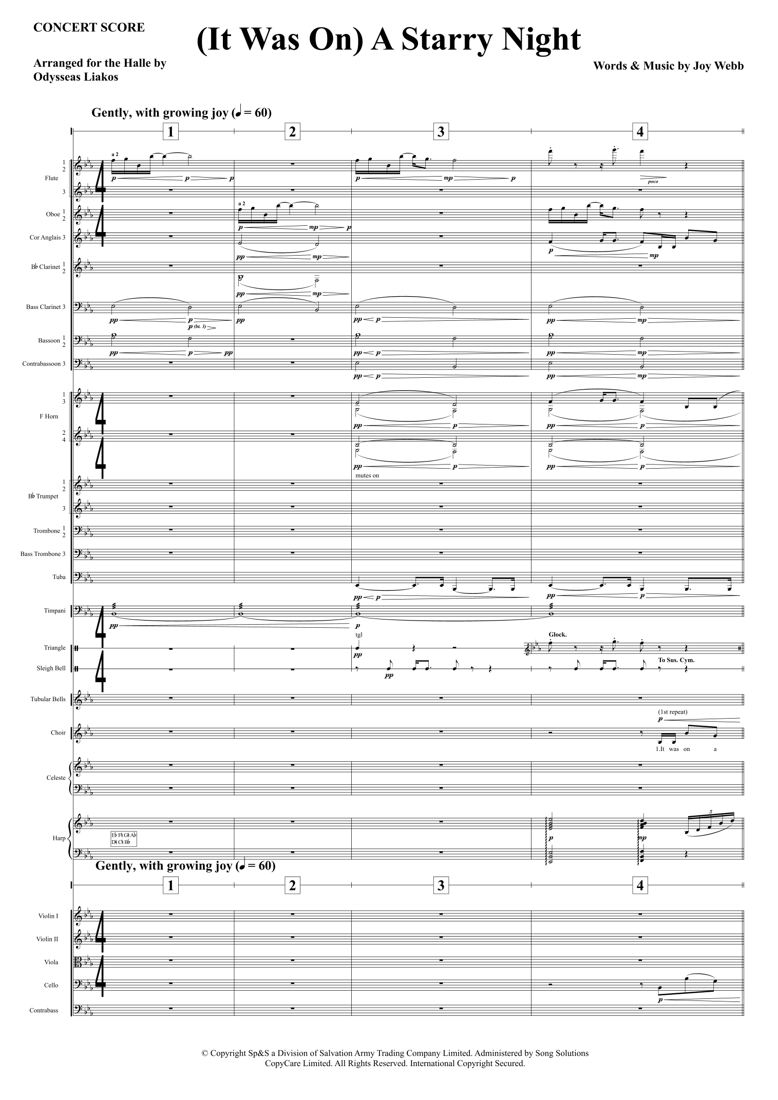 (It Was On) A Starry Night (arr. Odysseas Liakos) by Joy Webb 管弦乐团 - 预览