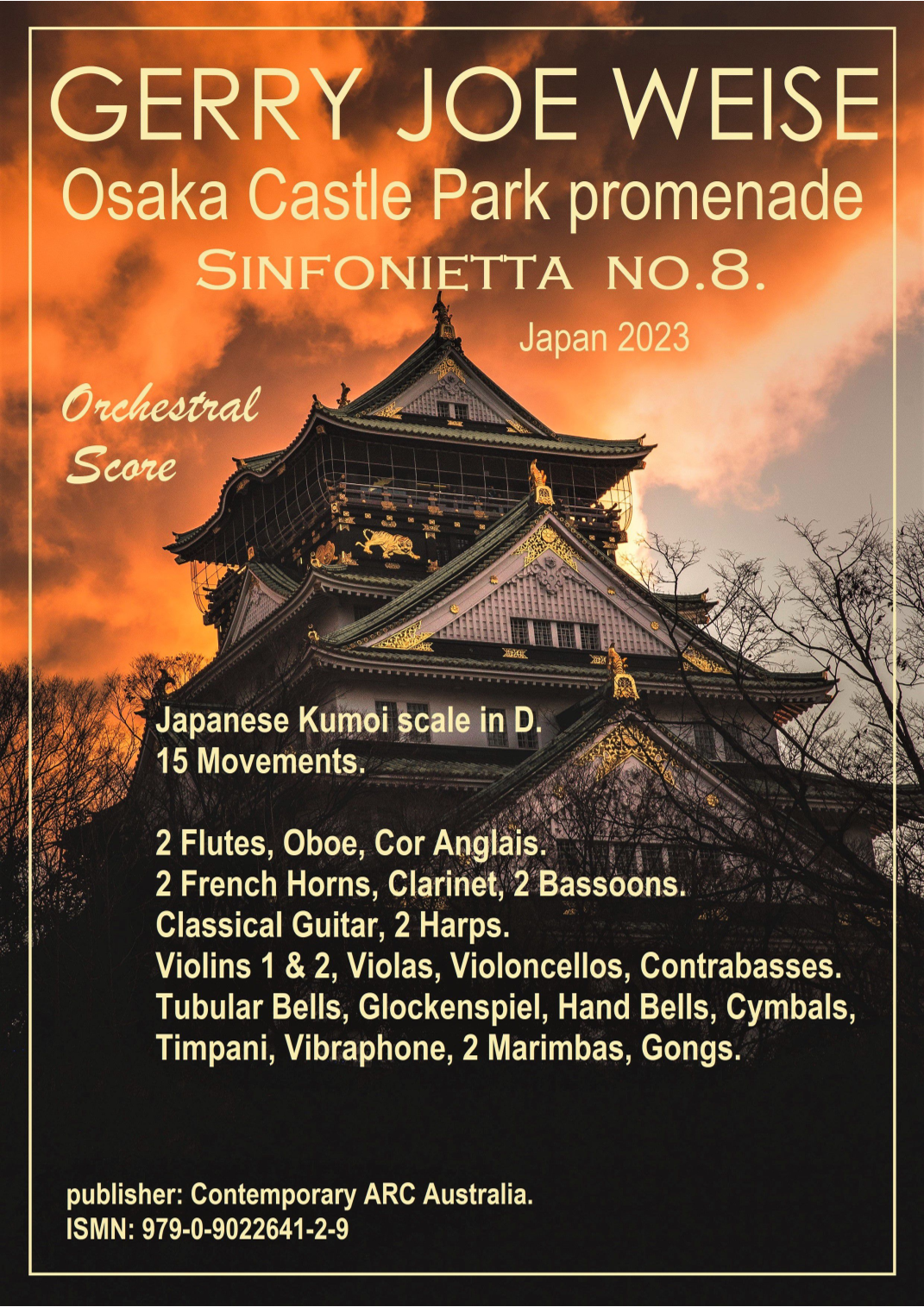 Osaka Castle Park promenade, Sinfonietta No.8 by Gerry Joe Weise 管弦乐团 - 预览