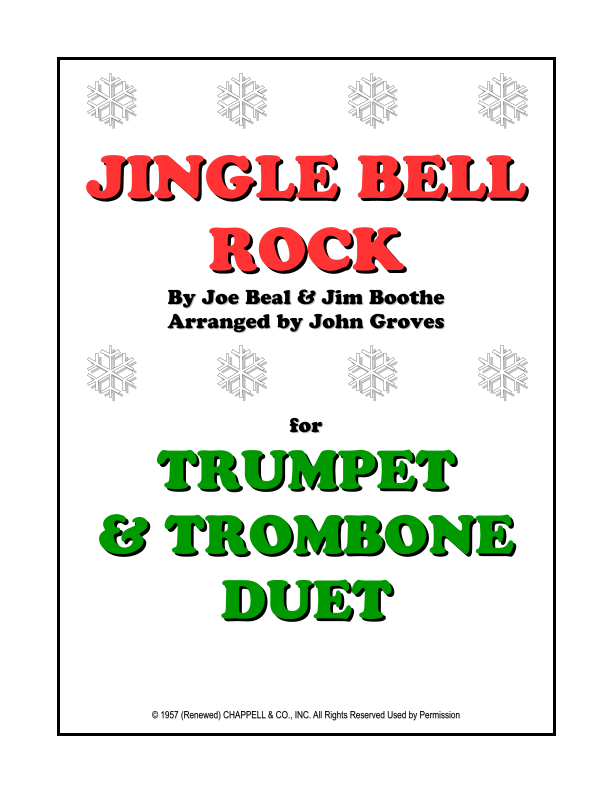 Jingle Bell Rock Sheet Music Bobby Helms Instrumental Duet