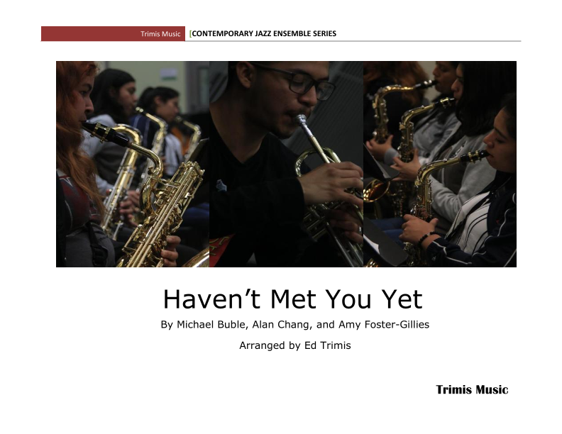 Haven't Met You Yet Sheet Music