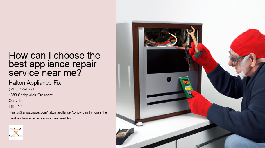 How to Avoid Scams When Hiring Appliance Repair Services in Scarborough