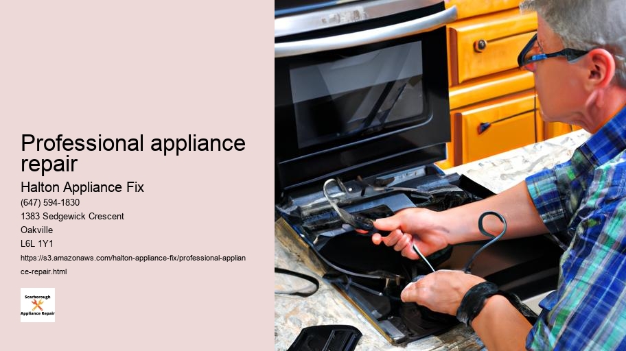 professional appliance repair