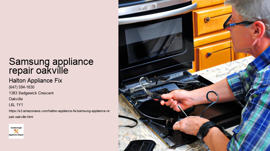 samsung appliance repair oakville