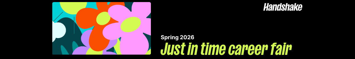 Just In Time Fair - Open to All Majors logo