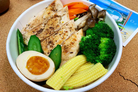 【咖哩風味】健康雞胸肉餐精緻便當
