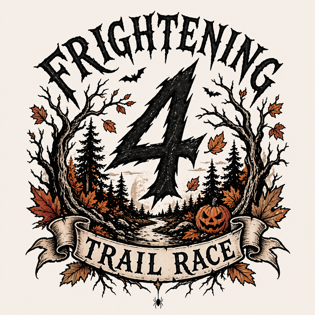 Frightening 4 Mile Trail Race