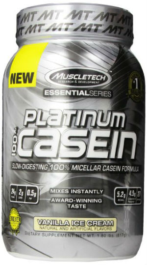 muscletech platinum casein protein powder