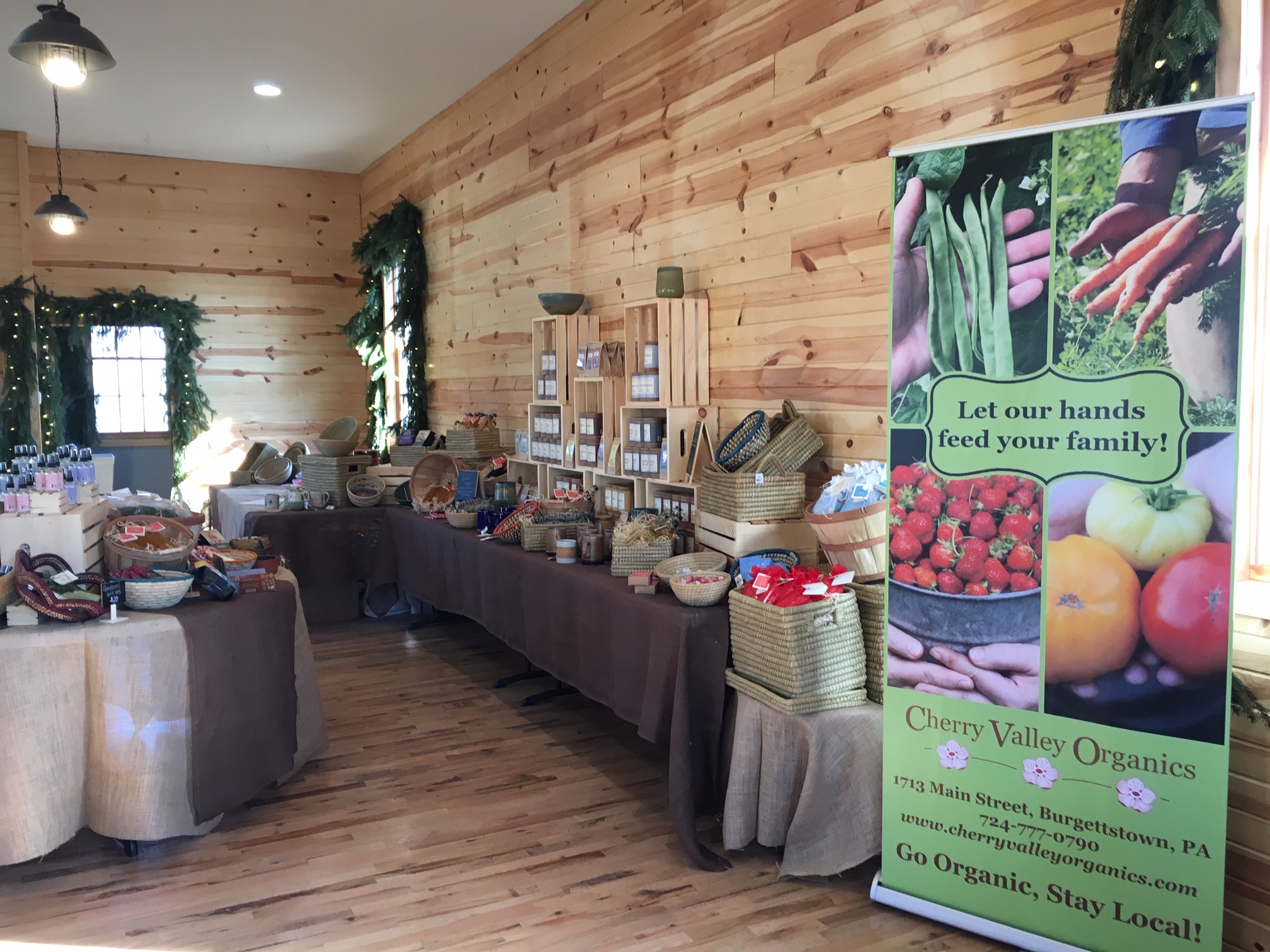 Cherry Valley Organics Holiday Market! Farm Happenings at Cherry