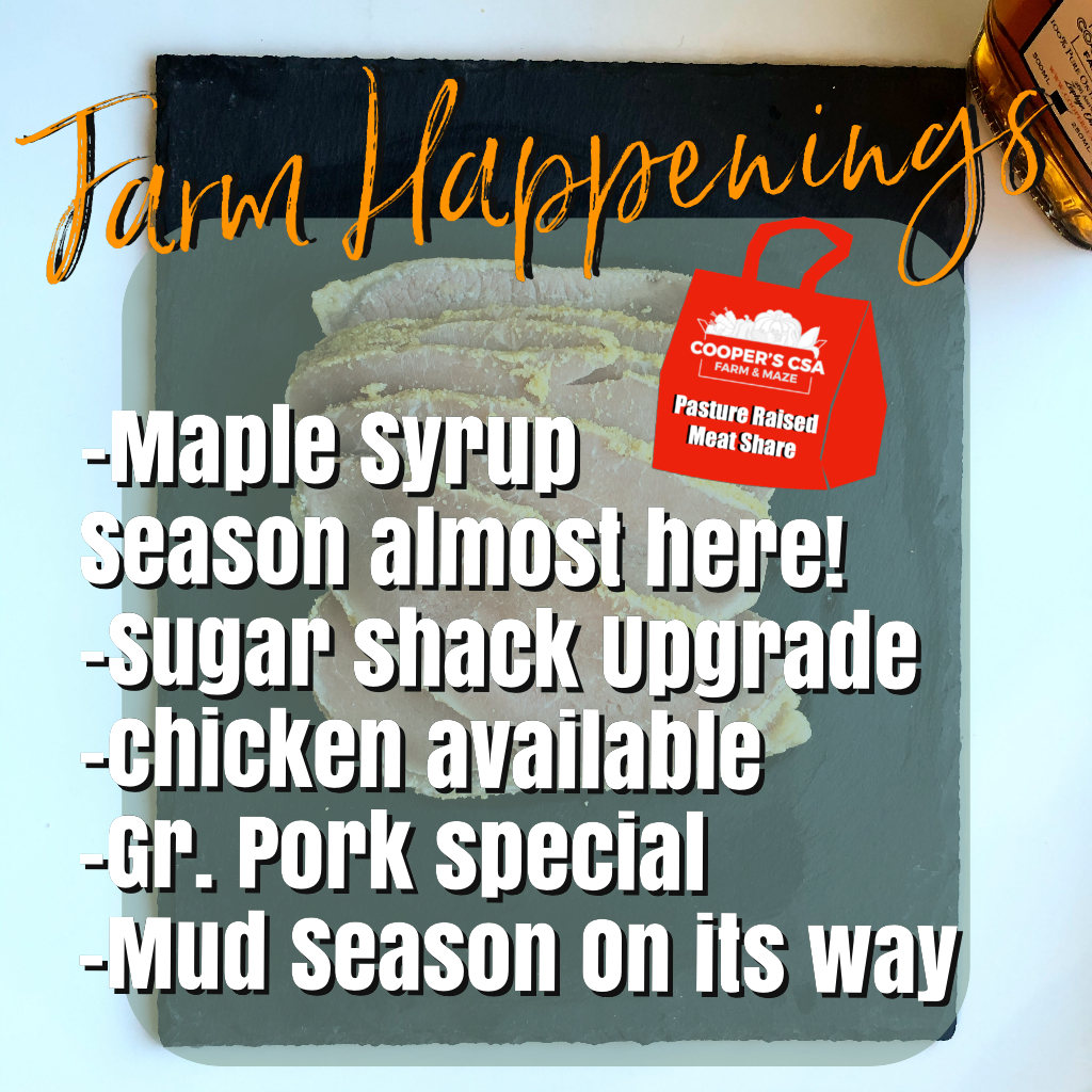 Winter/Spring Meat Share March 8th13th 2021Coopers CSA Farm