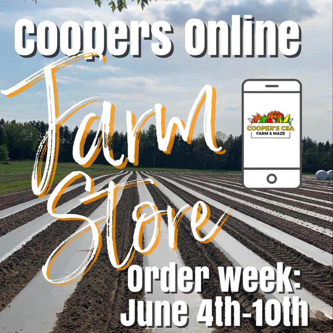 Coopers Online Farm StandOrder Week June 4th10th Farm Happenings at