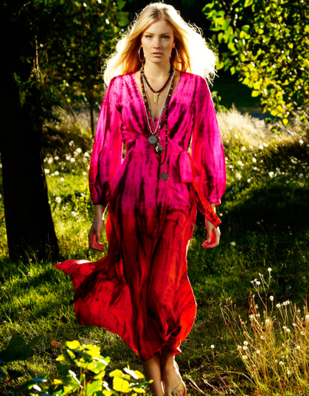 anna kosturova tie dye dress