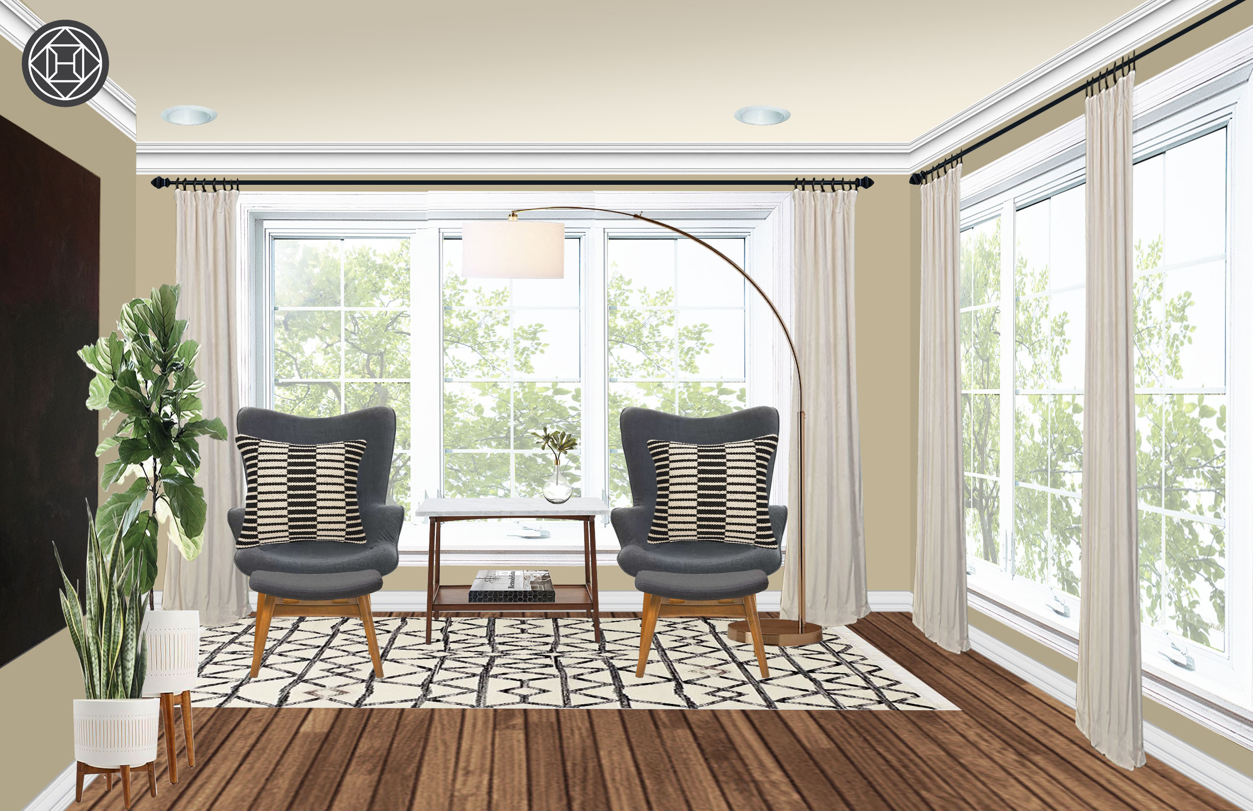 Midcentury Modern Design By Havenly Interior Designer Rose