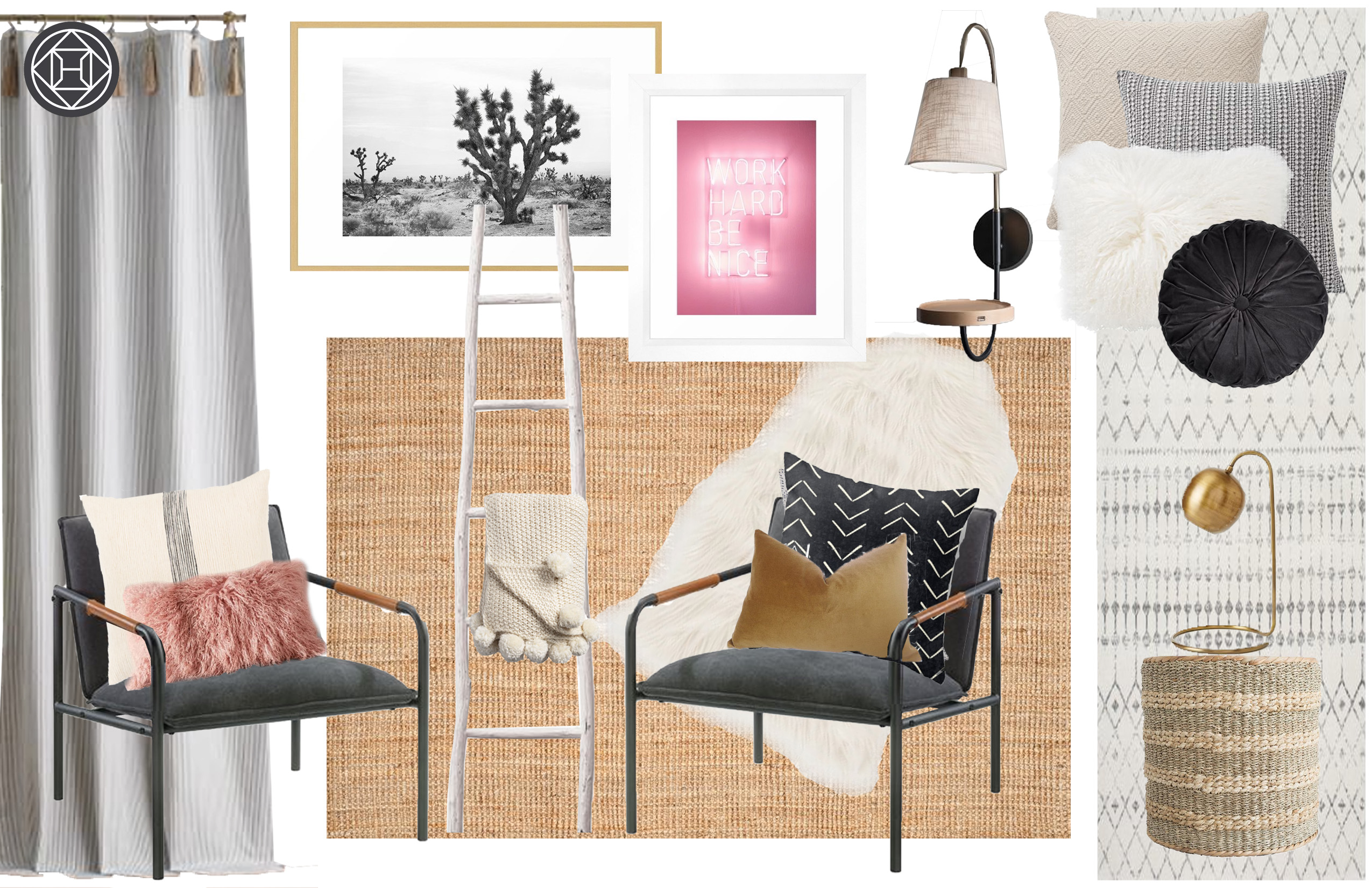 Eclectic Bohemian Bedroom Design By Havenly Interior Designer