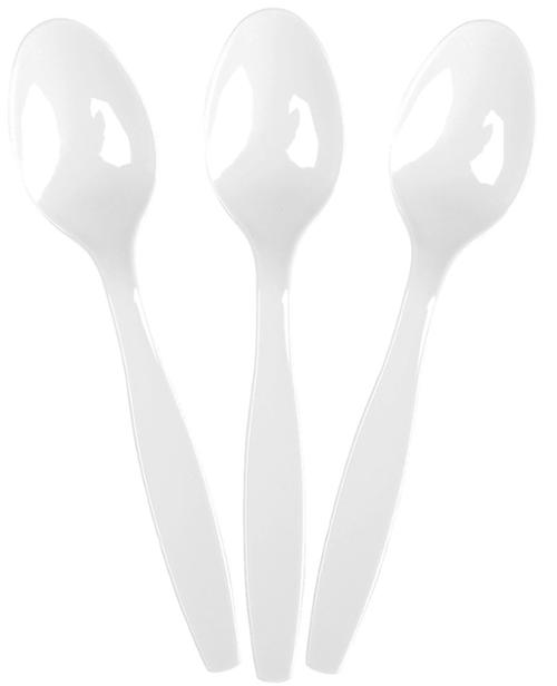 Plastic Teaspoons White Mfg (KKK) PLTS
