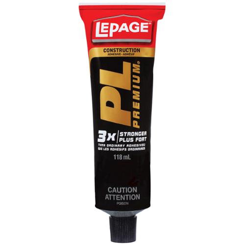 LePage® PL Premium Polyurethane Construction Adhesive, 118 mL