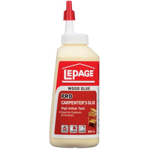 LePage® PRO Carpenter's Wood Glue, 800 mL