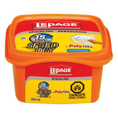 LePage® Polyfilla® Speed Dry Spackling Crack Filler, 300 mL