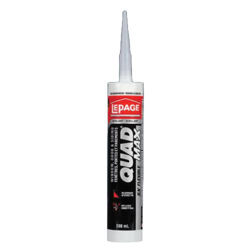 LePage® QUAD MAX All Weather Flexible Window, Door & Siding Sealant, Blue #801, 280 mL