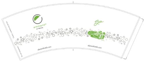 Graphic Packaging Element Hotels 12oz Double-Walled Hot Cup