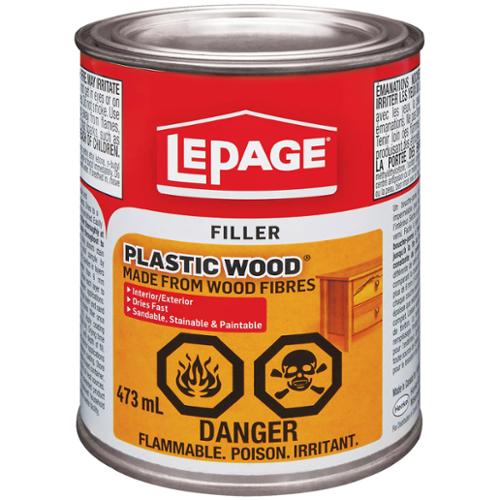LePage® Plastic Wood Filler, 473 mL