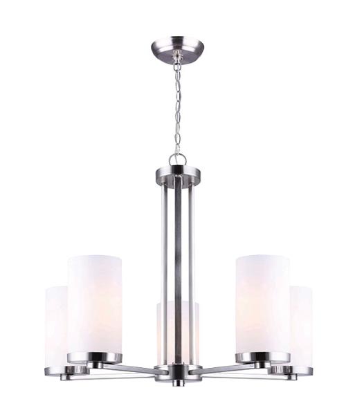 River 5 Light Chain Chandelier