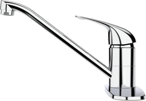 Bélanger® Quik Collection Single Handle Kitchen Faucet, 1-Hole Installations, 8" Center, Polished Chrome, 1.5 GPM @ 60 PSI
