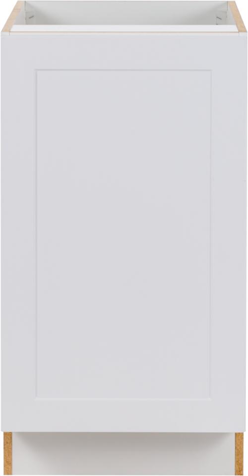Hampton Bay® Edson 18W x 34.5H x 24.4"D Shaker Style Assembled Kitchen Base Cabinet, White