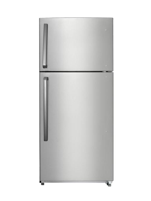 Danby  30-in W, 18.1 Cu. Ft. Top Mount Refrigerator, Stainless Steel