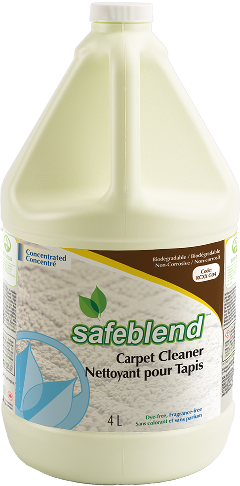 Safeblend™ Concentrated Carpet Cleaner, Fragrance Free, 4 L