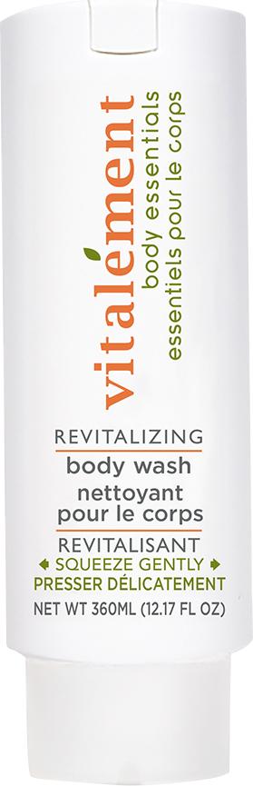 Vitalement Revitalizing Body Wash, 360 mL, Case Of 30