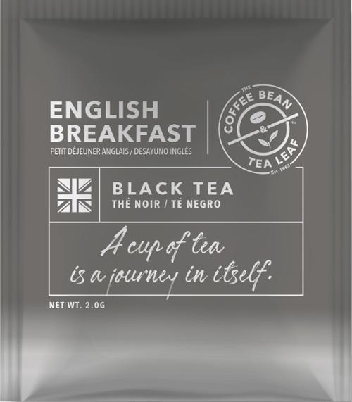 The Coffee Bean and Tea Leaf, Traditional Tea Bag, English Breakfast, Case Of 250