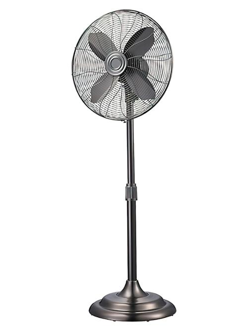 Ecohouzng Oscillating Pedestal Fan, 16", Black Broze