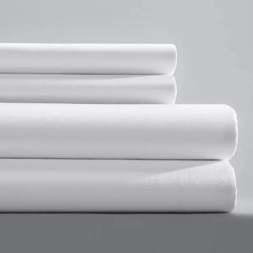 Marriott Bonvoy Boutiques T200 Fitted Sheet, King XL, 78 x 80 x 15", White, Case of 24