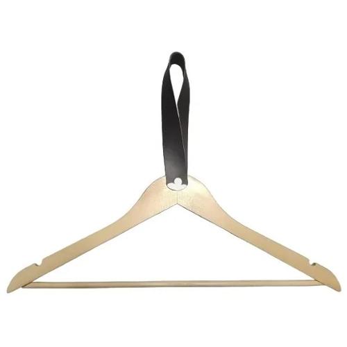 Poly-Pak Moxy Wood Hanger With Nylon Loop Hook, Case Of 100