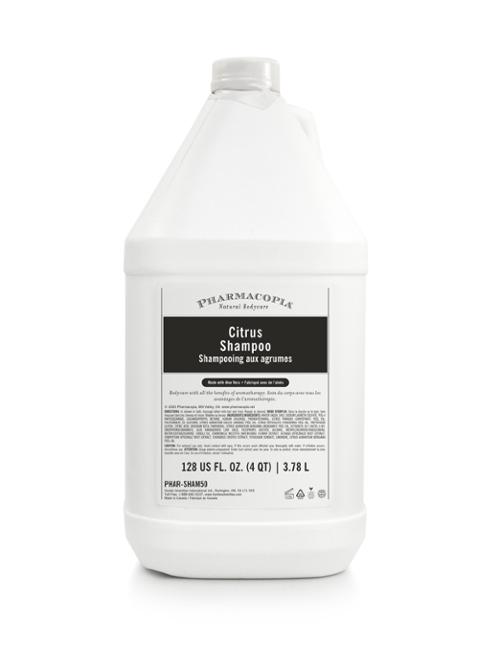 Best Western Plus Pharmacopia Citrus Shampoo, 3.78 L, Case Of 4