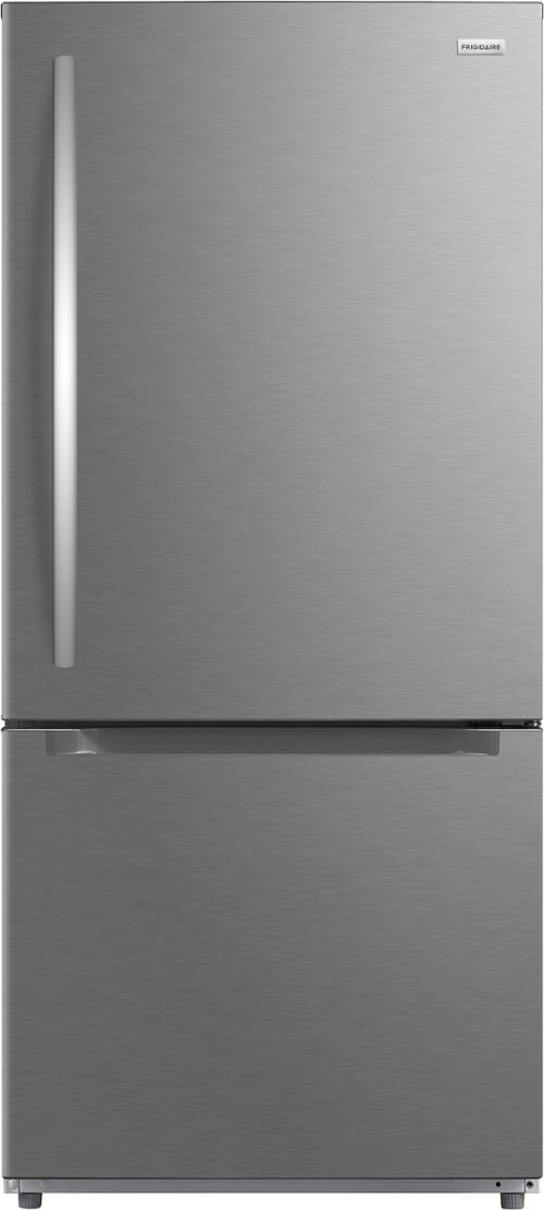 Frigidaire 30" Standard-Depth Bottom Freezer Refrigerator, 19 Cu. Ft., Stainless Steel, ENERGY STAR®
