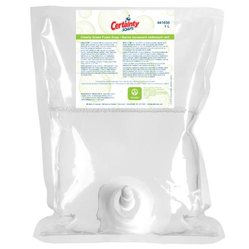 Certainty® Clearly Green Foam Soap, 1L