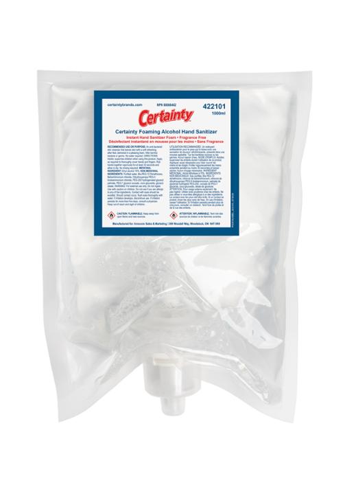 Certainty® Foaming Hand Sanitizer - 70% Alcohol, 1
