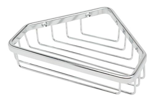 Seasons®  Stainless Steel 6 In. Corner Shower Basket