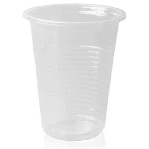 Plastic Cup, Unwrapped, 7 Oz, Clear, Case Of 2,500