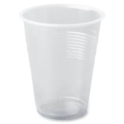 Plastic Cup, Unwrapped, 9 Oz, Clear, Case Of 2,500