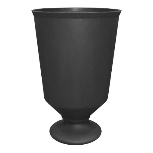 Tierra Verde 23" Vibrato Urn, Black
