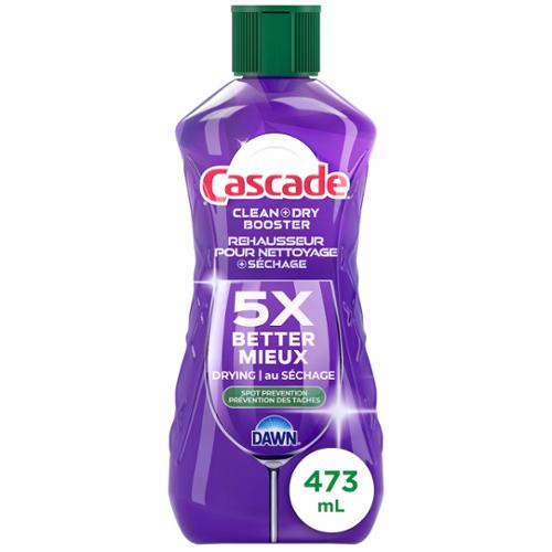 Cascade® Clean & Dry Booster Dishwasher Rinse Aid, 473 mL