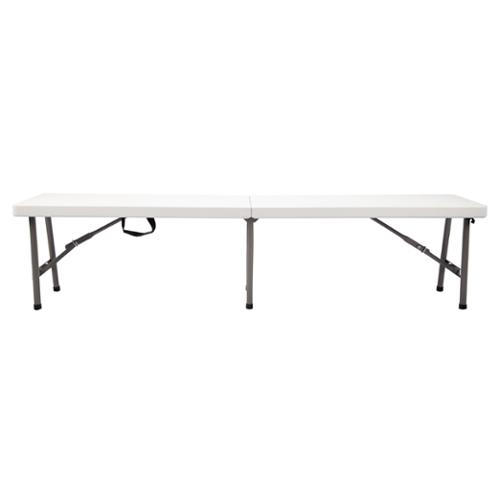 TygerClaw Folding Bench, 6 ft., White