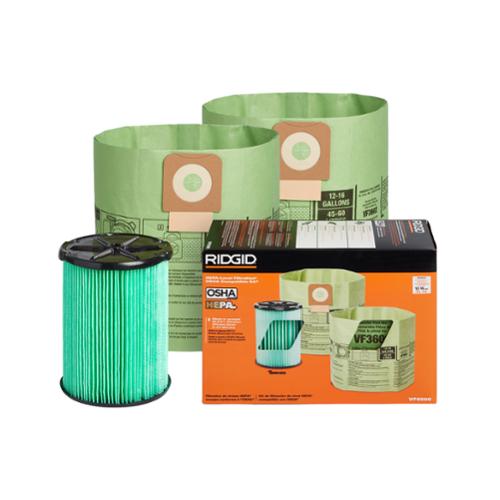 RIDGID® VF6500 OSHA Compatible Filter Kit 