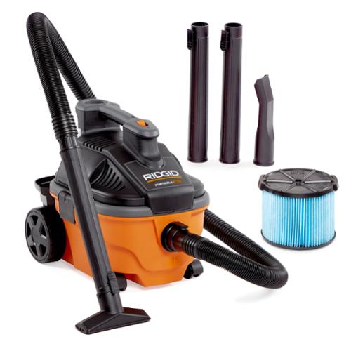 RIDGID® 4 Gallon NXT Wet/Dry Shop Vacuum 