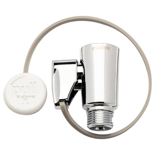 Evolve Showerstart Thermostatic Valve Shower Accessory Hot Water Saver In Chrome