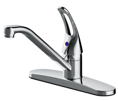 Seasons® Anchor Point™ Single-Handle Mid-Arc Kitchen Faucet, Chrome