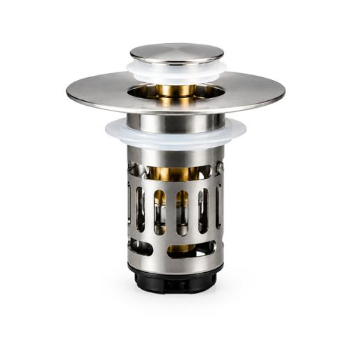 Watco® Drop & Pop Bathroom Sink Drain Insert, Chrome